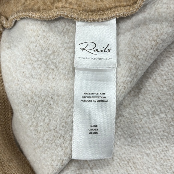 Rails Kingston Sweatpants Drawstring Heather Camel size Large - Picture 10 of 14